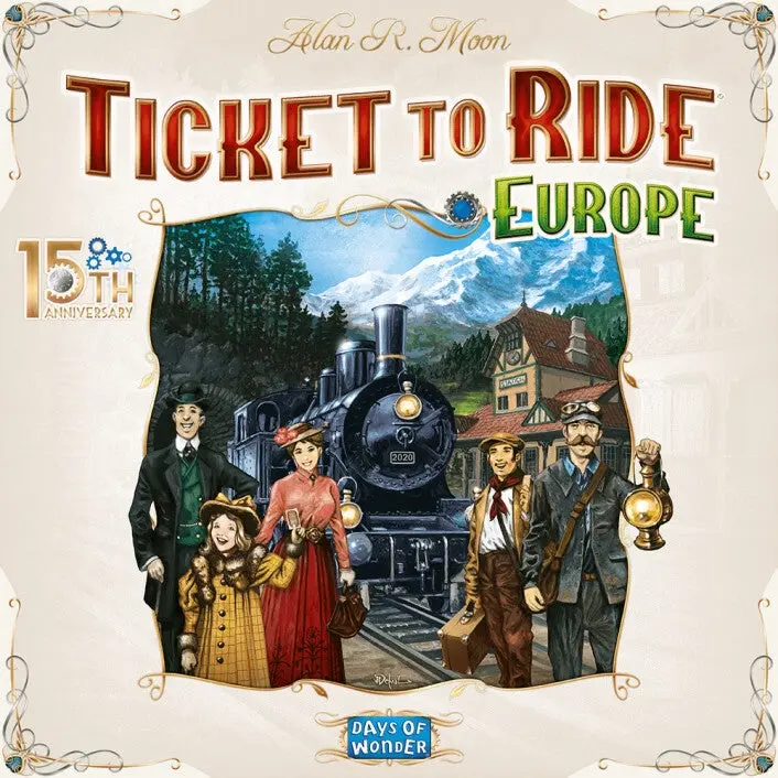 Ticket to Ride Europe 15th Anniversary - Toys & Games