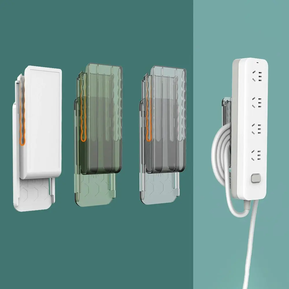 3Pcs Socket Holder Wall Mounted Hole Free Patch Board For Cable Management - Electronics