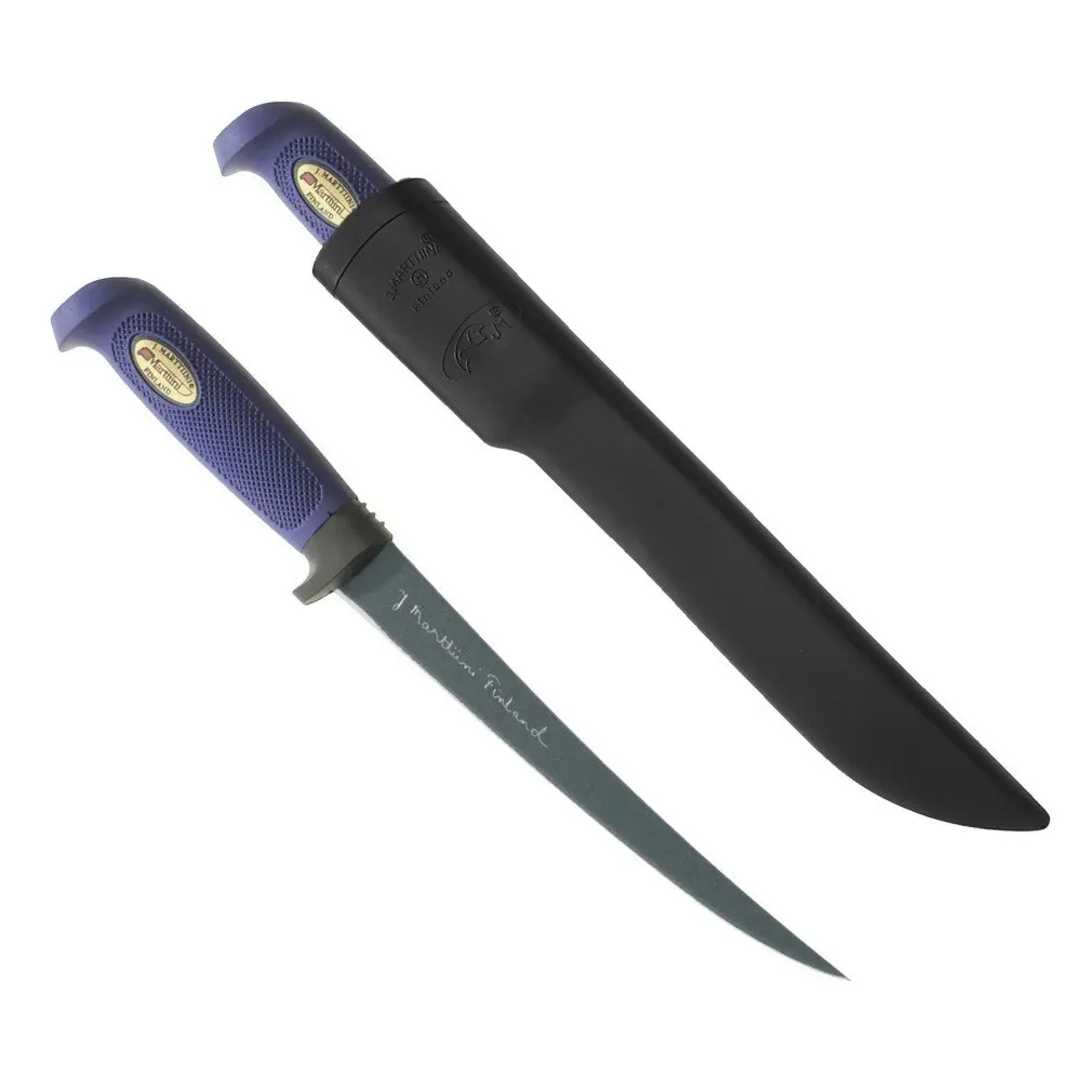7.5 Inch Marttiini 836017T Martef Stainless Steel Fillet Knife with Sheath - Sports & Outdoor