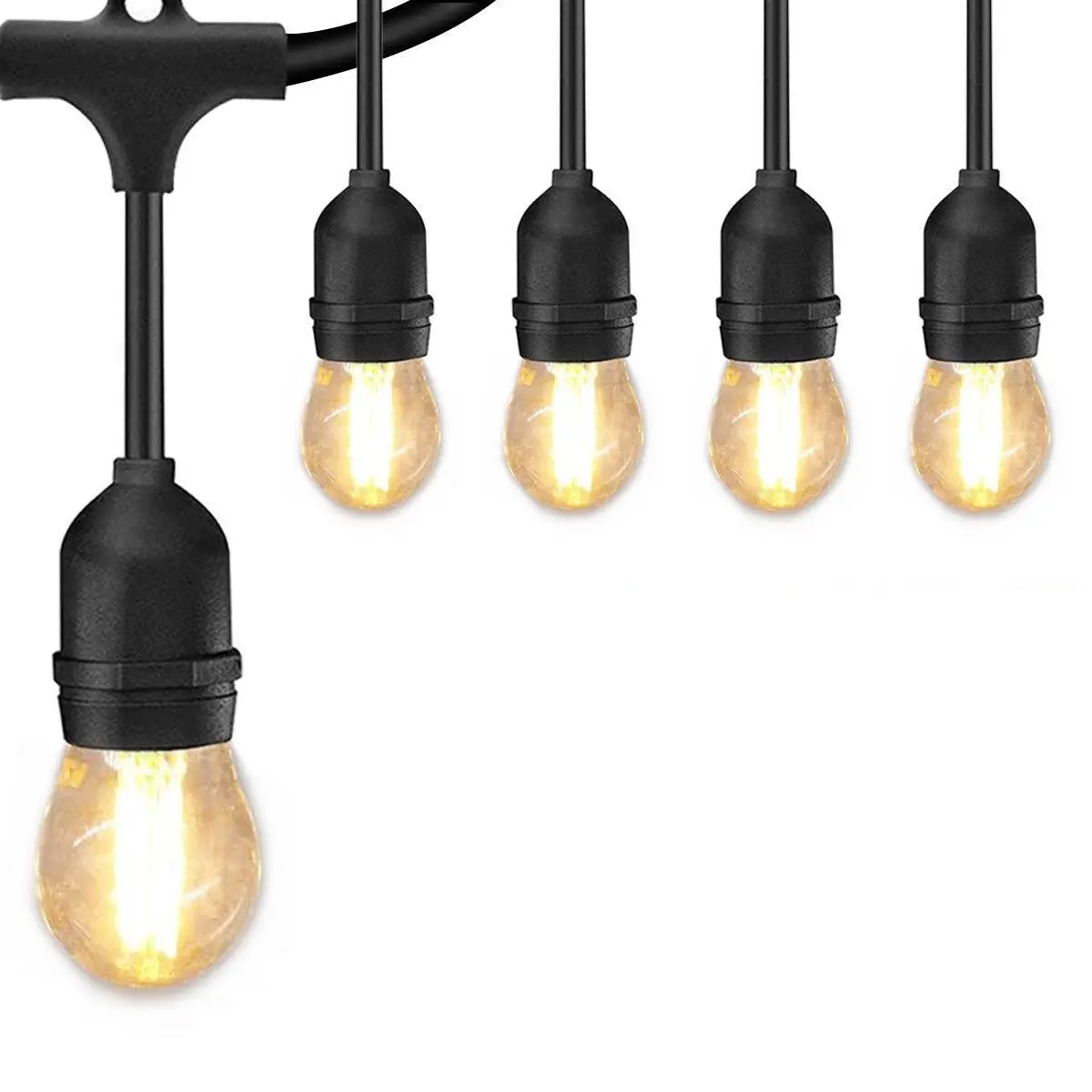 Elora Festoon String Lights 80m Led Outdoor Light Waterproof Xmas Wedding Party - Home & Garden