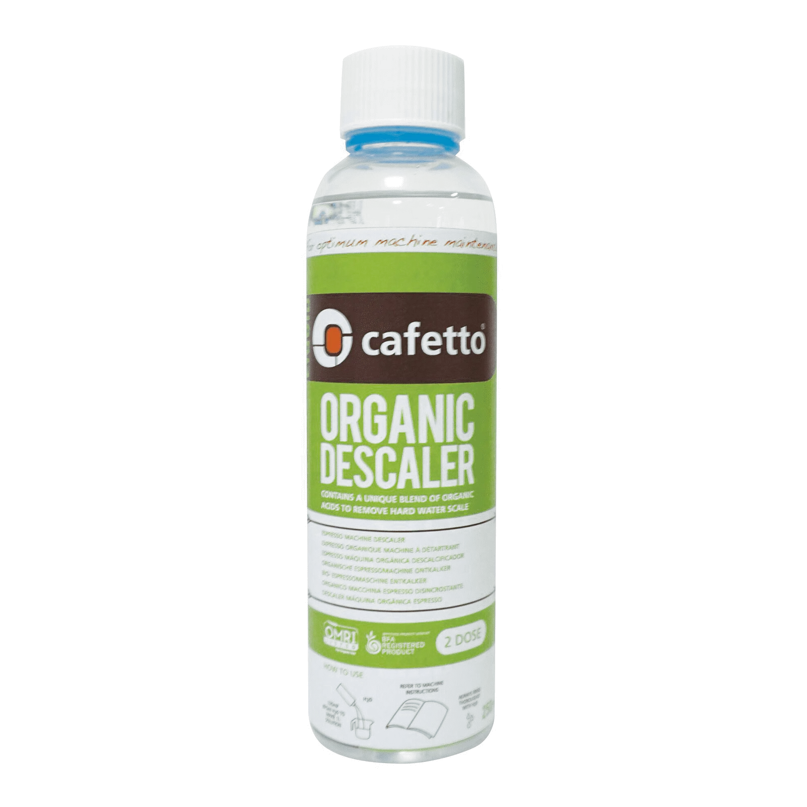 CAFETTO LOD ORGANIC LIQUID DESCALER 250ml - Home & Garden