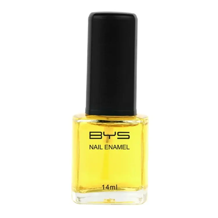 BYS Nail Hardener Nail Polish Enamel Lacquer Gloss Lasting Quick Dry 14ml Clear - Beauty