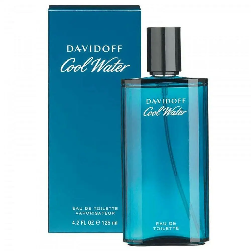 Davidoff Cool Water 125ml Eau De Toilette Fragrances/Natural Spray For Men/Him - Beauty
