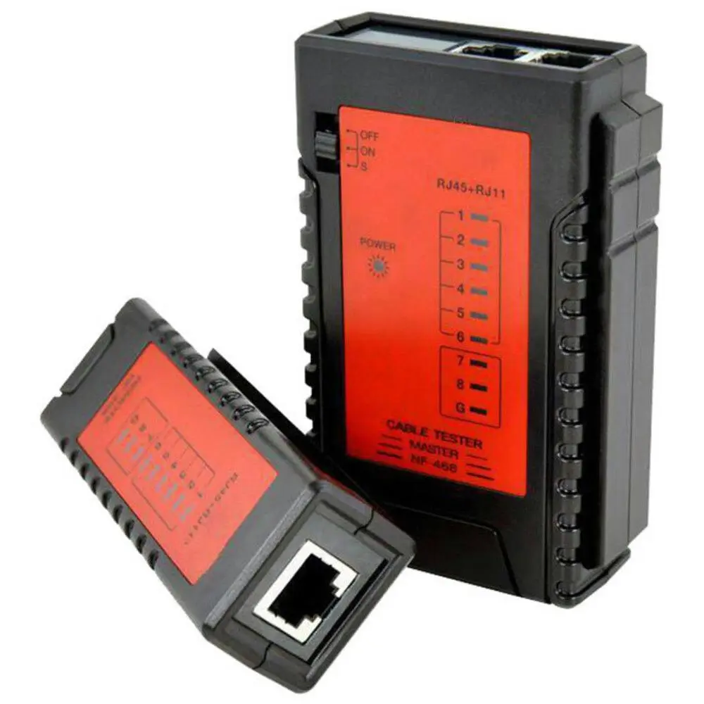 Network Phone/Lan Cable Continuity Tester CAT5 CAT6/Ethernet Wire Test/RJ45 RJ11 - Hardware