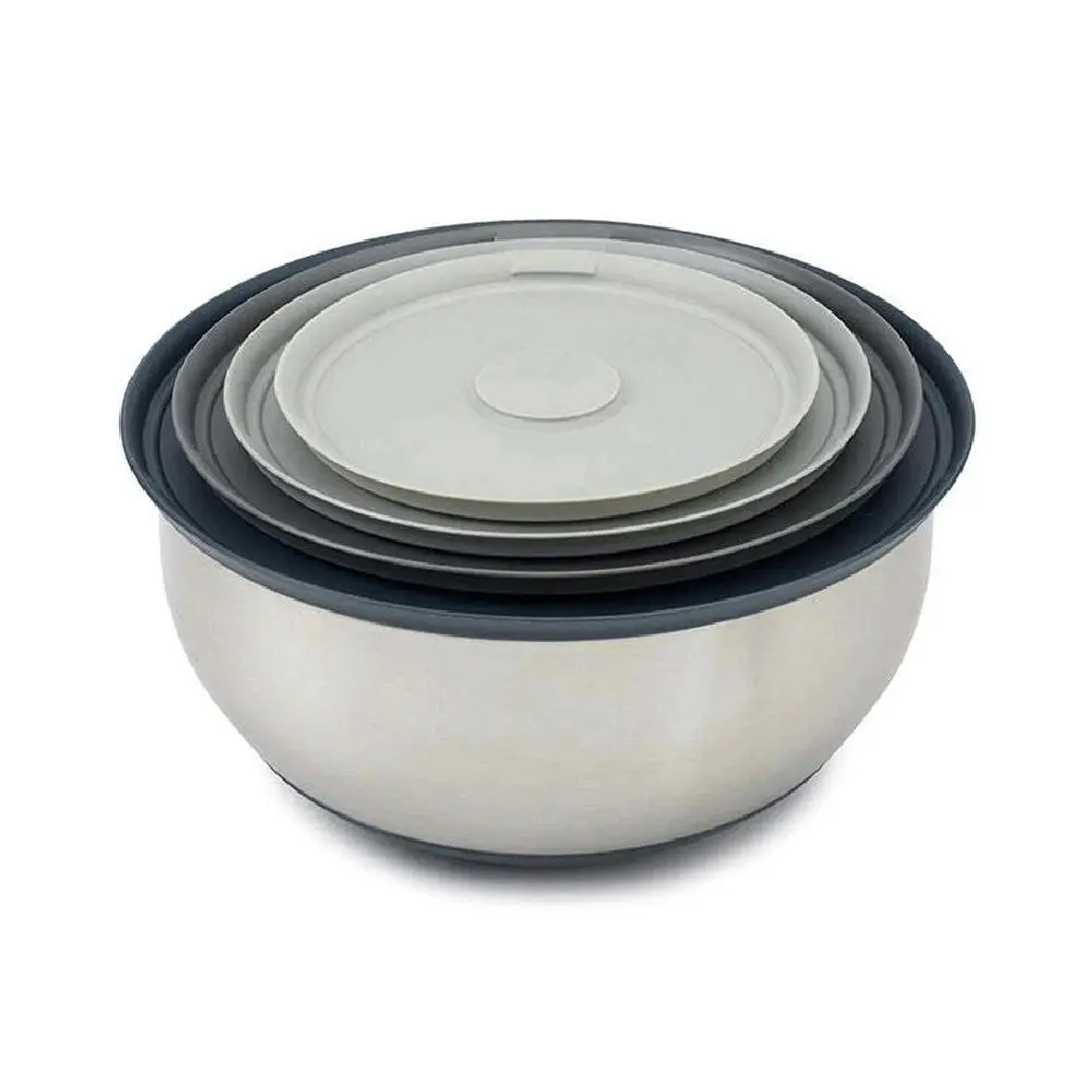 Joseph & Joseph Nest Prep&Store Steel Compact Storage Mixing Bowl Kitchen Set - Home & Garden