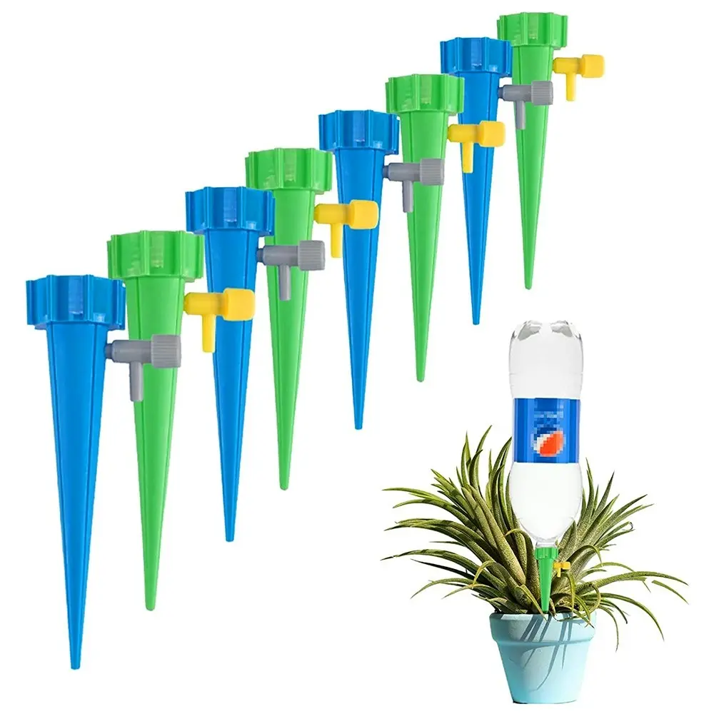 20 Pcs Adjustable Plant Self Watering Spikes With Slow Release Control Valve - Hardware