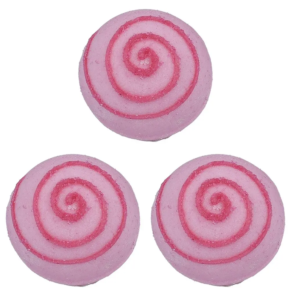 3PK Bomb Cosmetics Island Tiara Bath Bomb Creamer Body Fragrance Bathing Fizzies - Beauty
