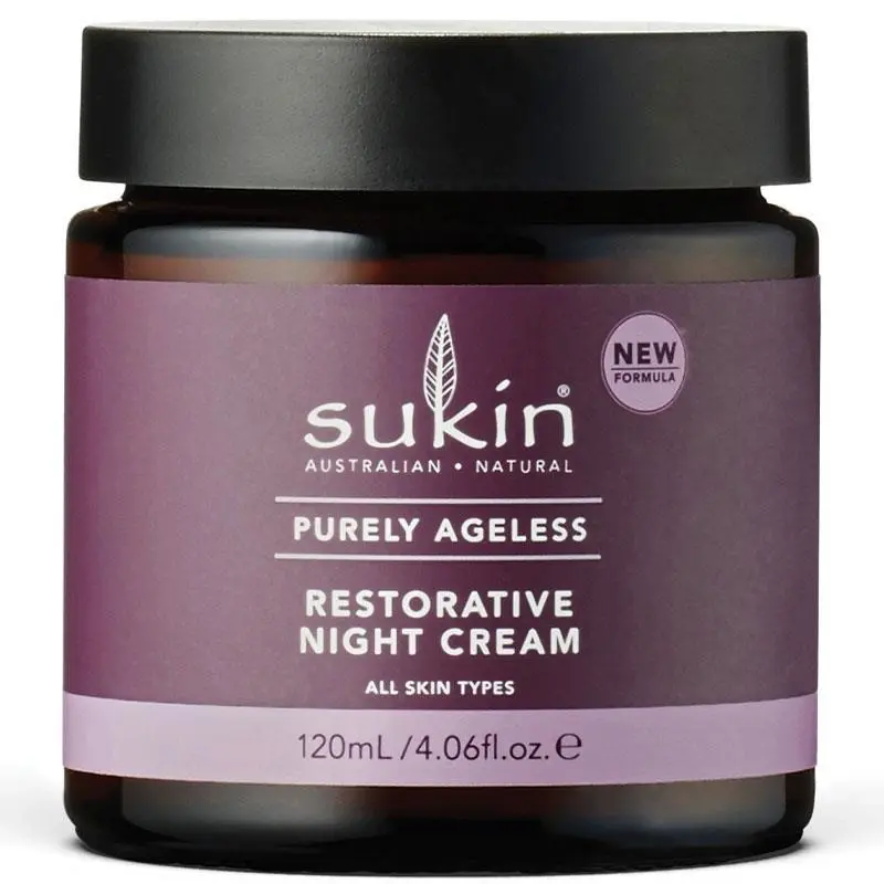 Sukin Purely Ageless Restorative Night Cream 120ml - Beauty