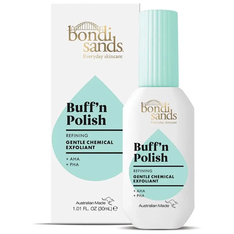 Bondi Sands Everyday Skincare Buff'n Polish Gentle Chemical Exfoliant 30ml - Beauty