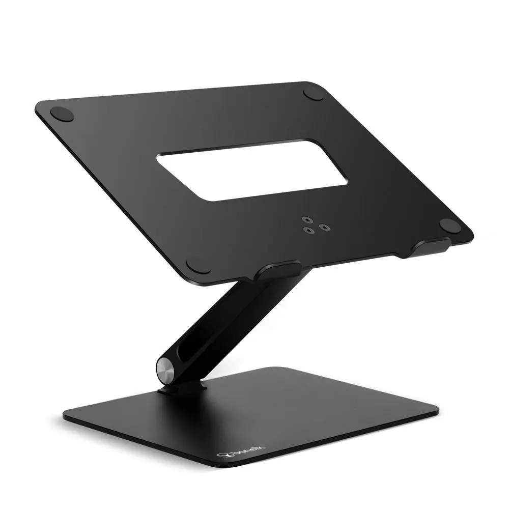 Bonelk Elevate 11" to 17" Laptop Stand Pivot Tiltable Portable Holder Black - Electronics