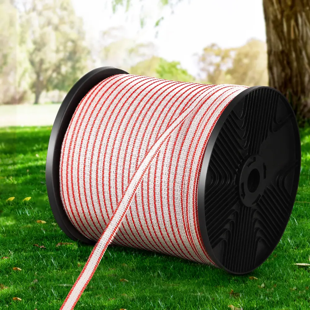 Giantz Electric Fence Poly Tape 400M Insulator - Free Shipping Specials