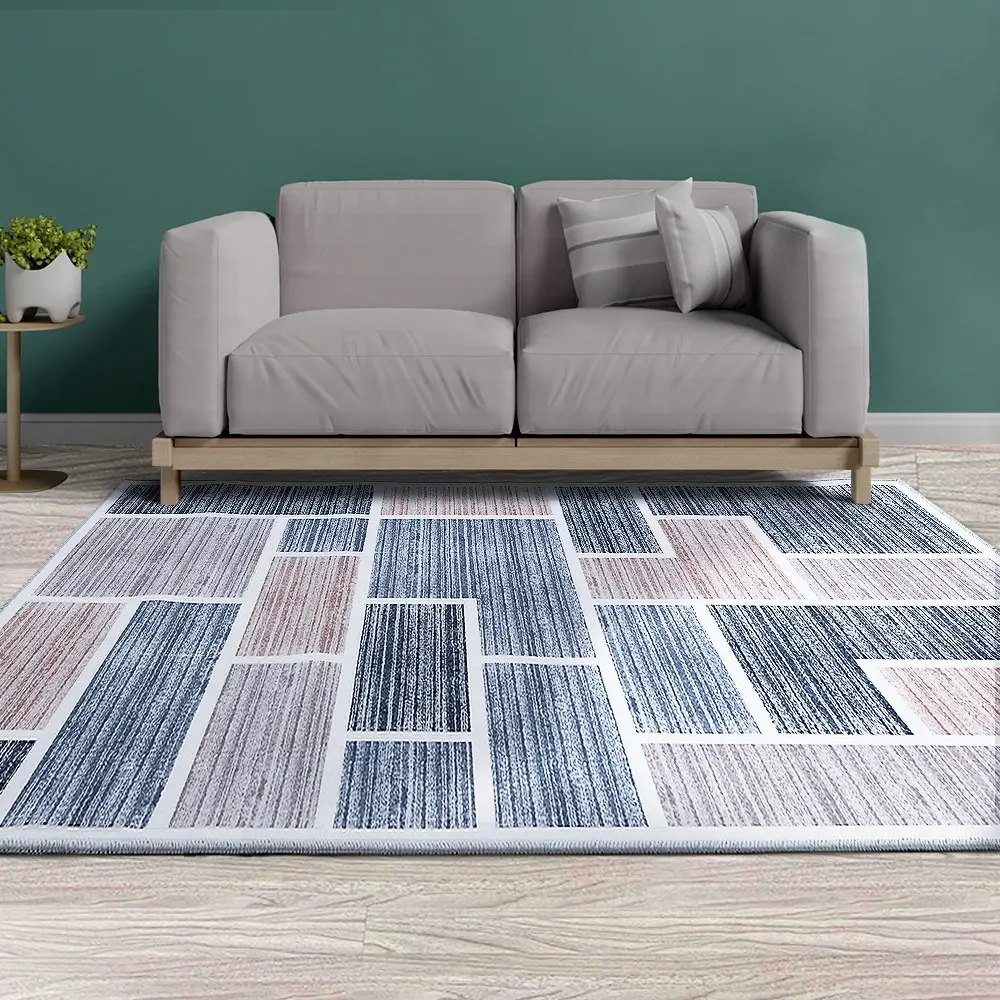 Artiss Floor Rug 200x290 Mat Carpet Short Pile Oblo - Over 40% off Living Room Furniture