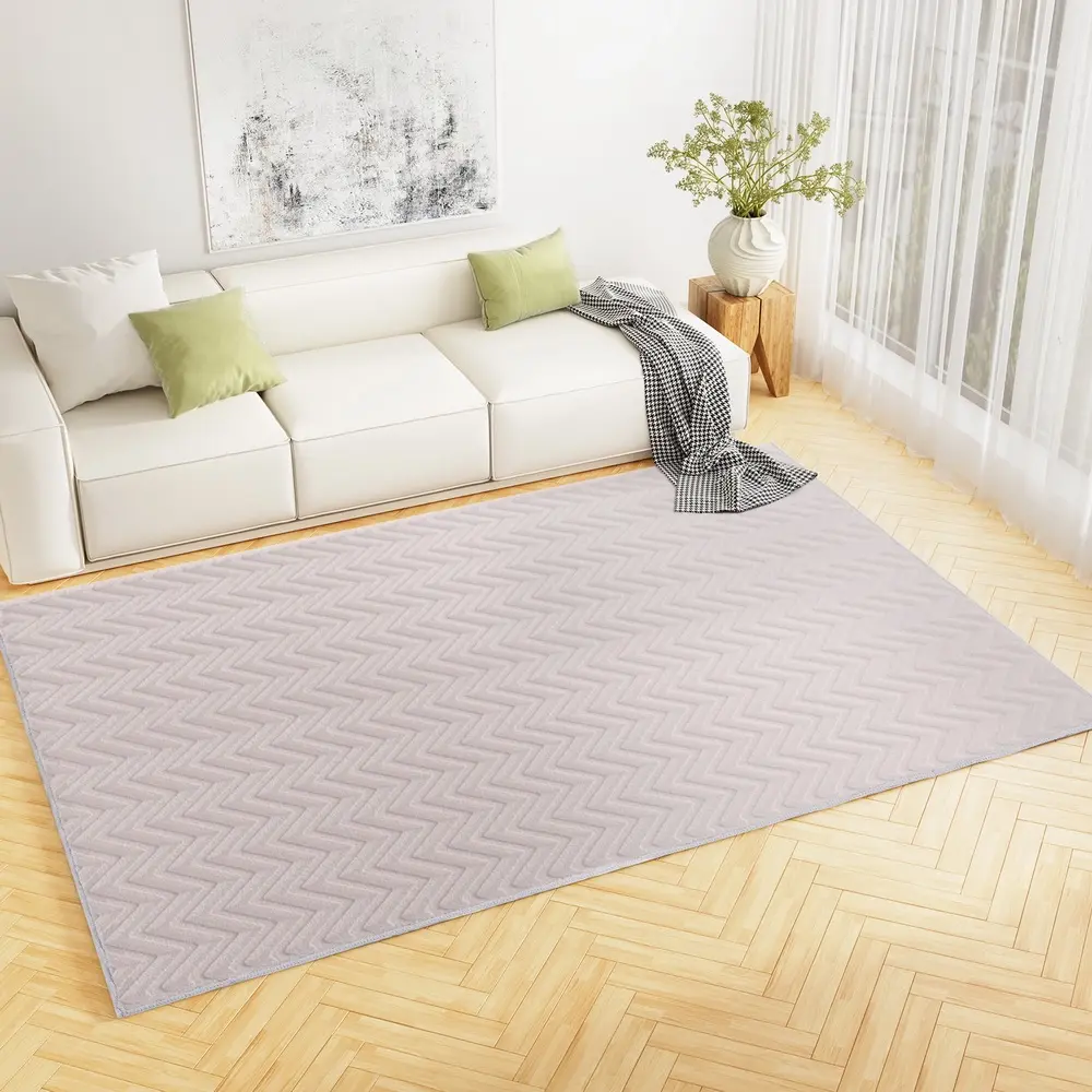 Artiss Floor Rug 200x290 Washable Mat Carpet Microfiber - Home & Garden