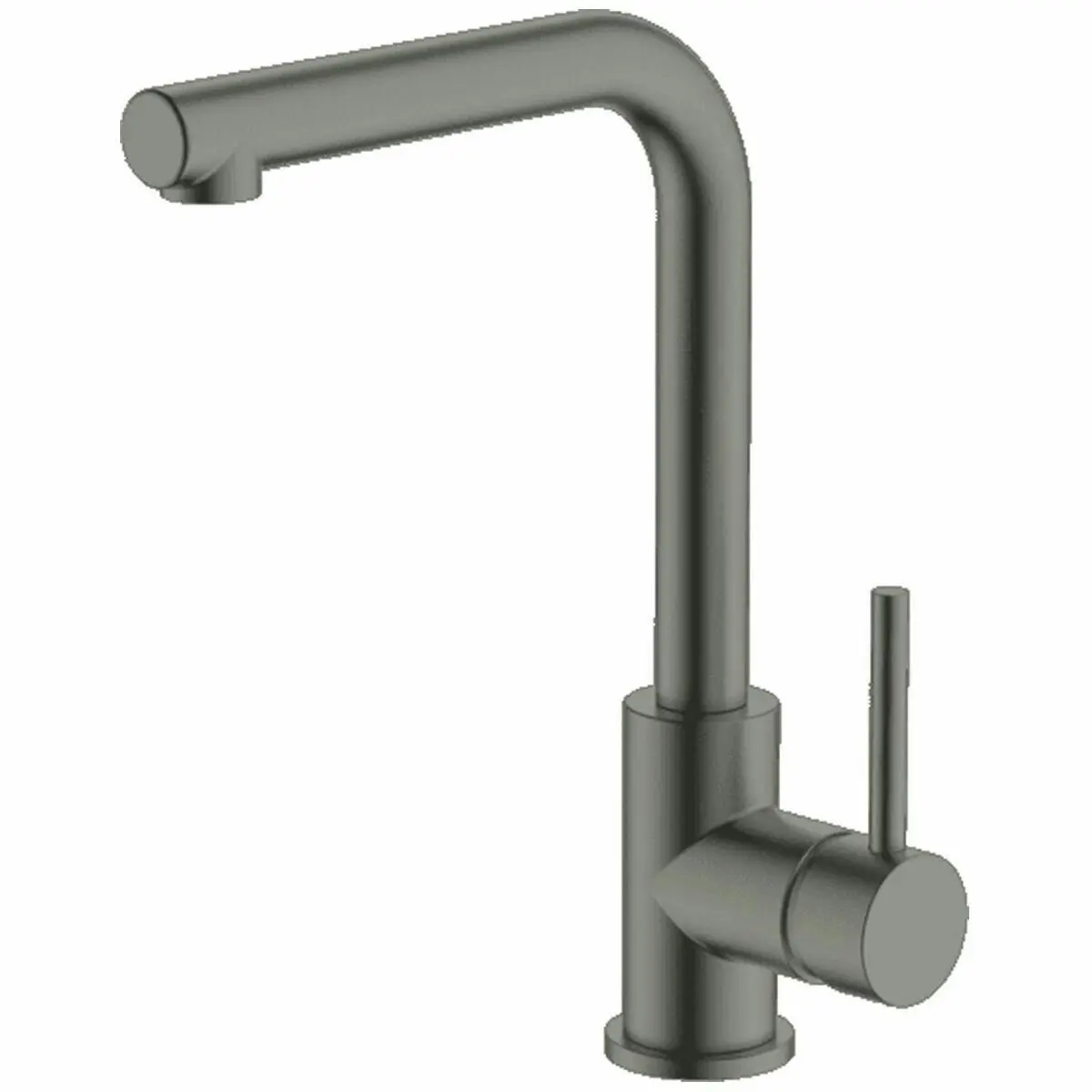 Gareth Ashton Lucia Sidelever Mixer Tap Gun Metal - Hardware