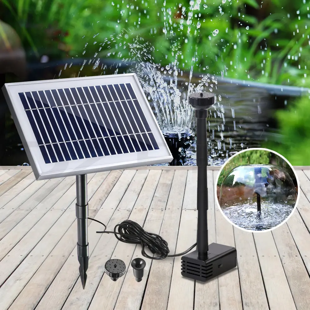 Gardeon Solar Pond Pump 4.6FT - Home & Garden