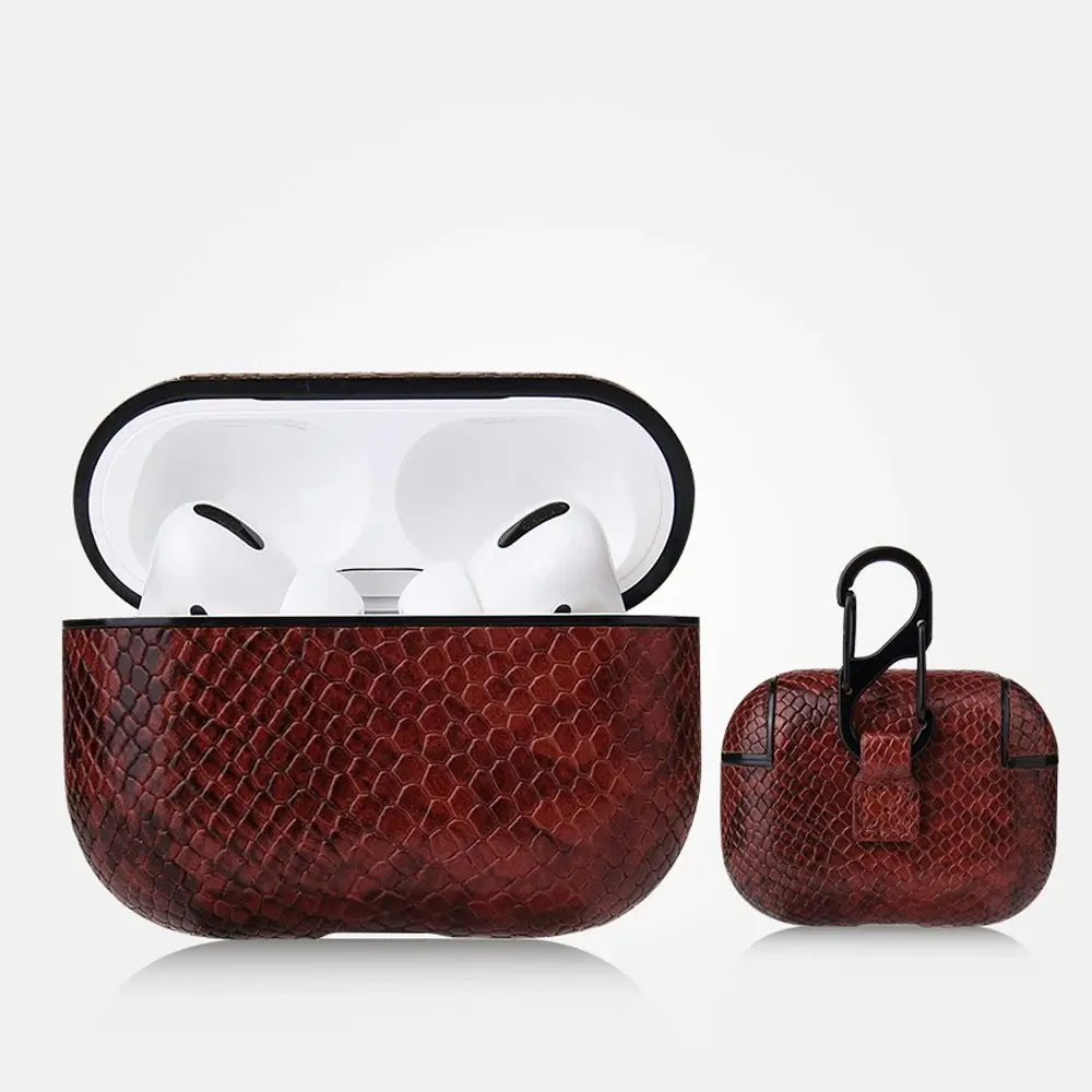 Sexy Snake Skin Bag Earphone Case For Apple AirPods Pro - Electronics