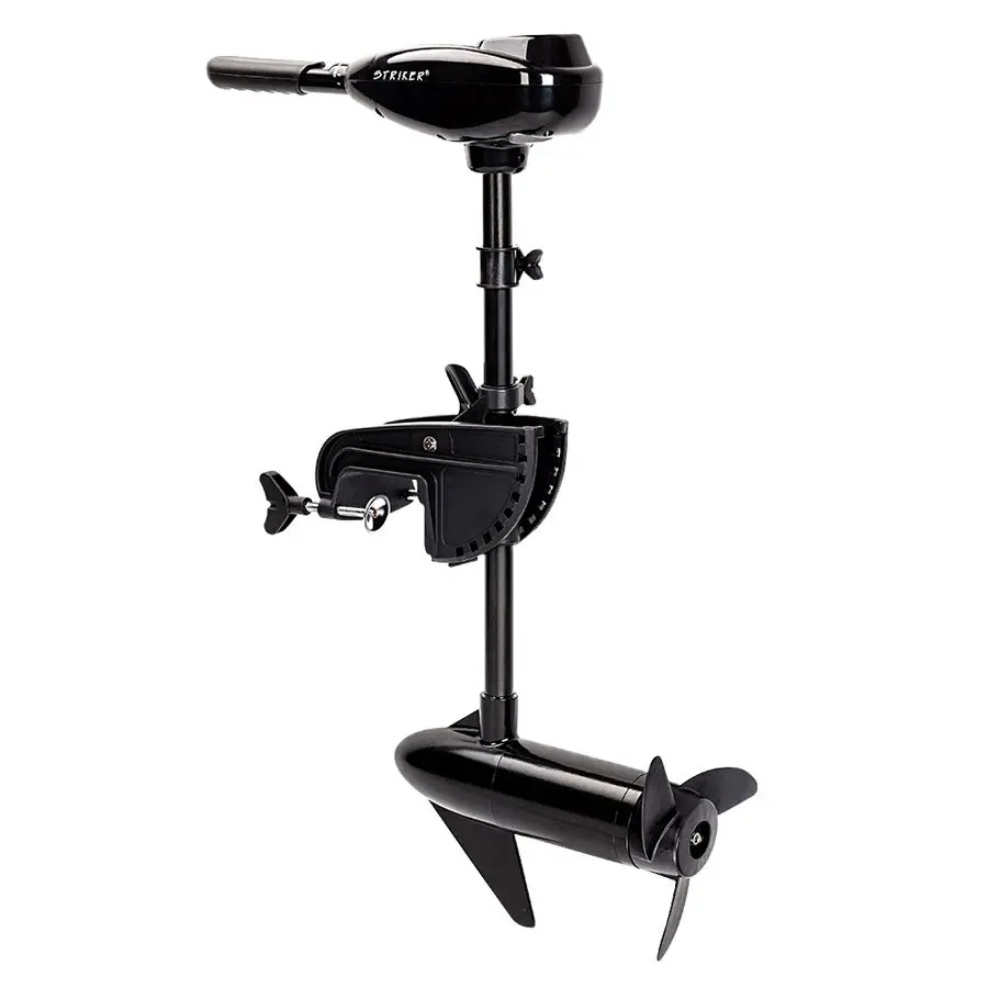 Striker 60LBS Electric Trolling Motor Inflatable Boat Shaft Fishing Marine Outboard Engine - Automotive