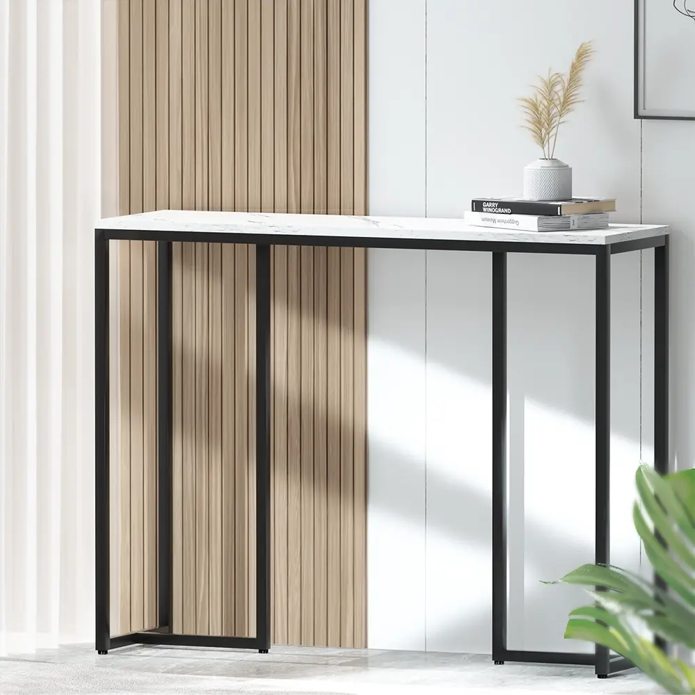 Artiss Console Table Marble Effect Frenisha - Furniture