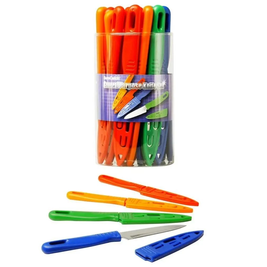 Bucket of 24 Surecatch General Purpose Fishing Knives/Bait Knives - Sports & Outdoor