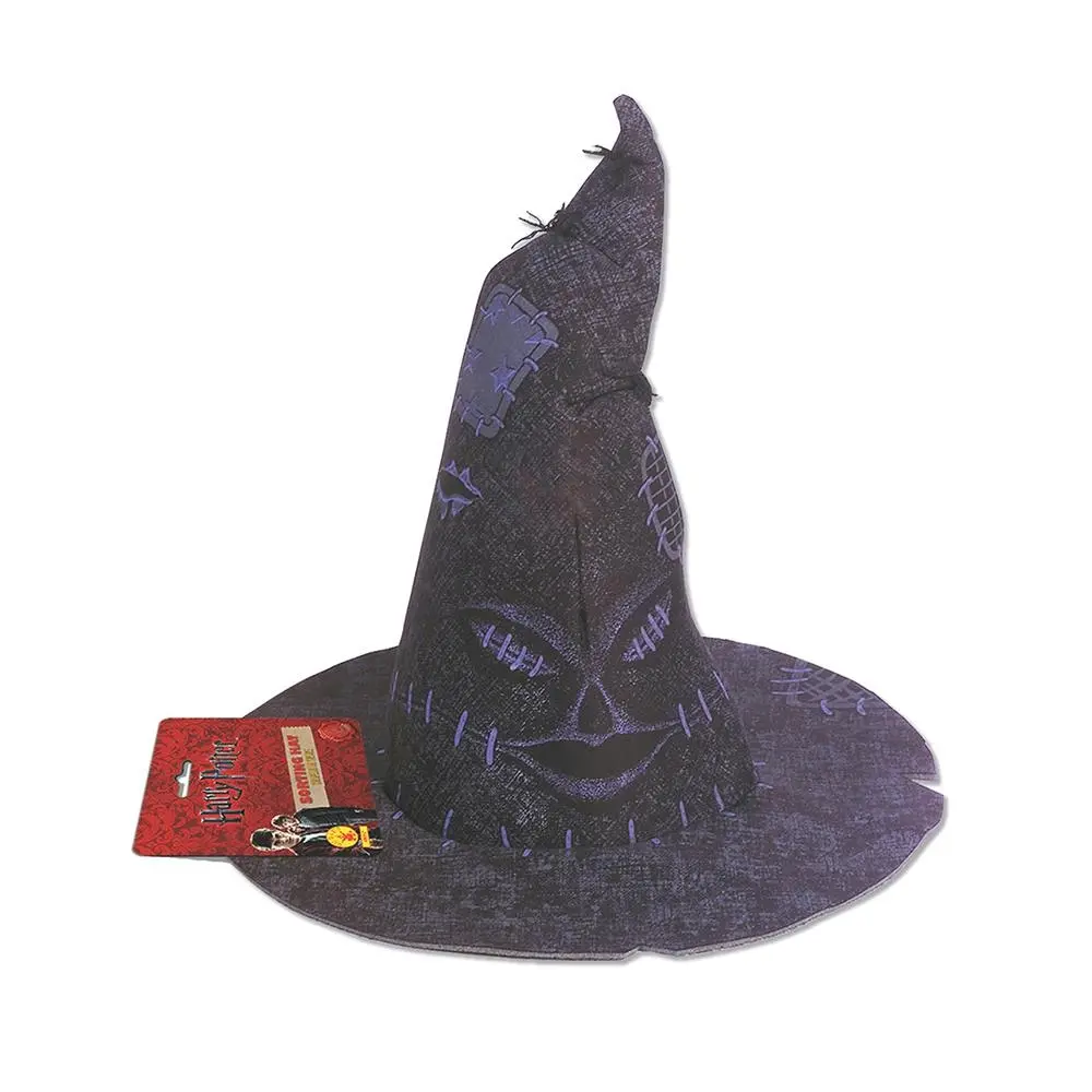Harry Potter Hogwarts Wizard Magical Sorting Hat Halloween Party Costume Black - Fashion