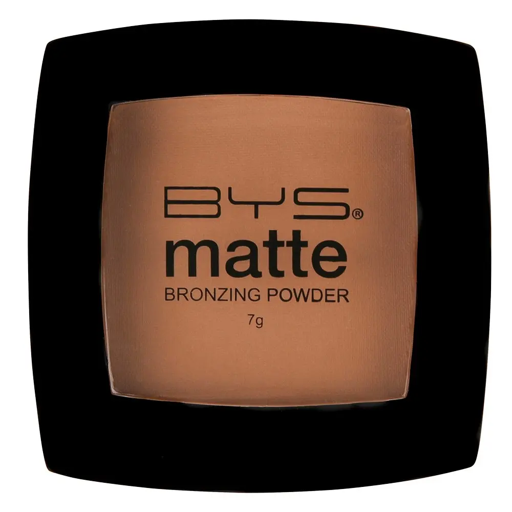 BYS 7g Matte Bronzing Powder Silky Smooth Velvet Face/Cheek Makeup Cosmetics - Beauty