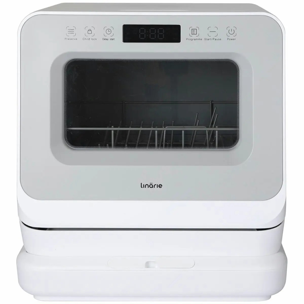 Linarie Gavarnie Portable Benchtop 3 Place Setting Dishwasher - Home & Garden