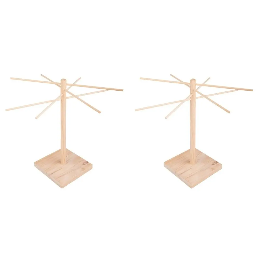 2x Al Dente Pasta Drying/Hanging Rack Stand Home Kitchen Cooking Utensil Tool - Home & Garden