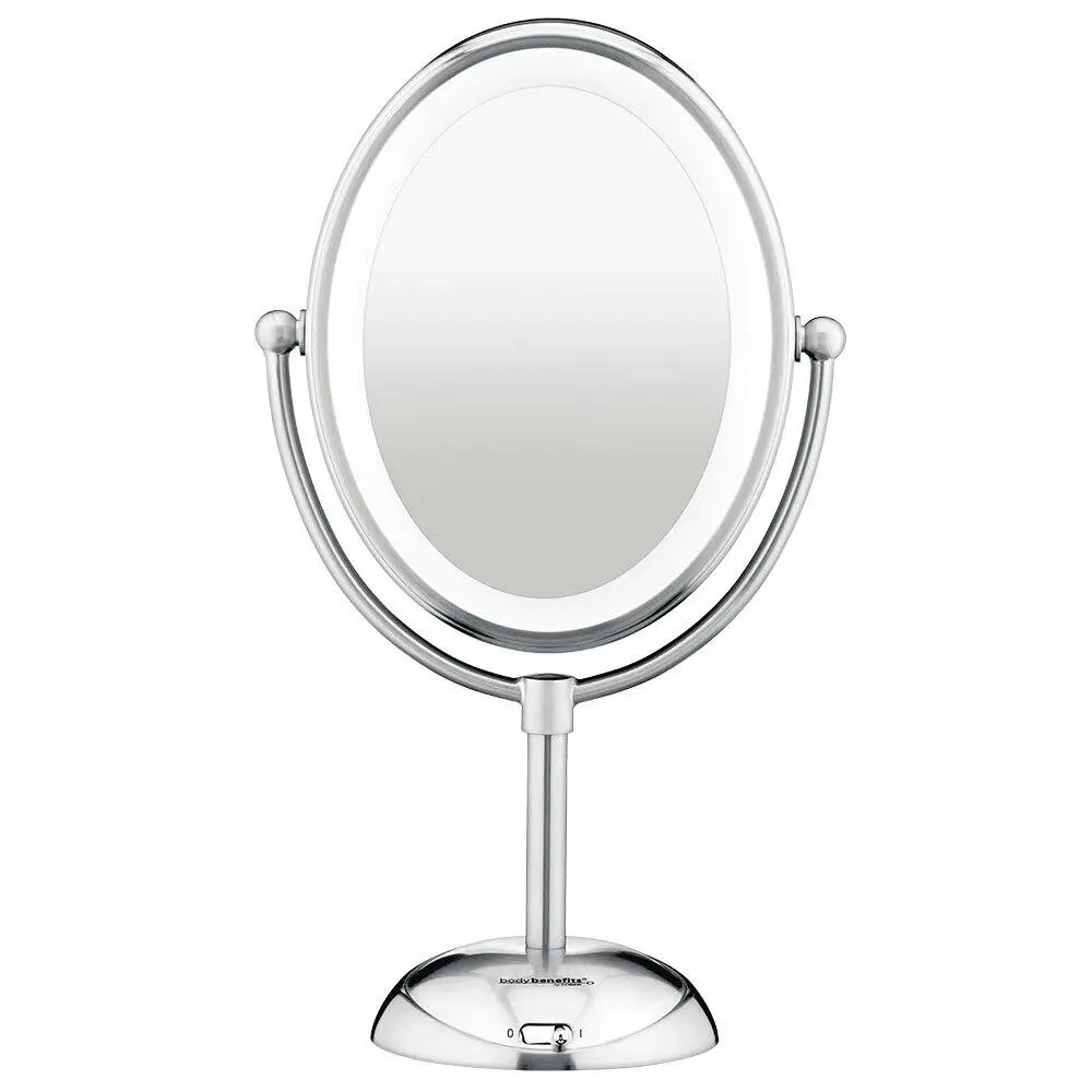 Conair CBE51LCMA Portable Makeup Beauty Mirror Double Sided LED Lighted/Cordless
