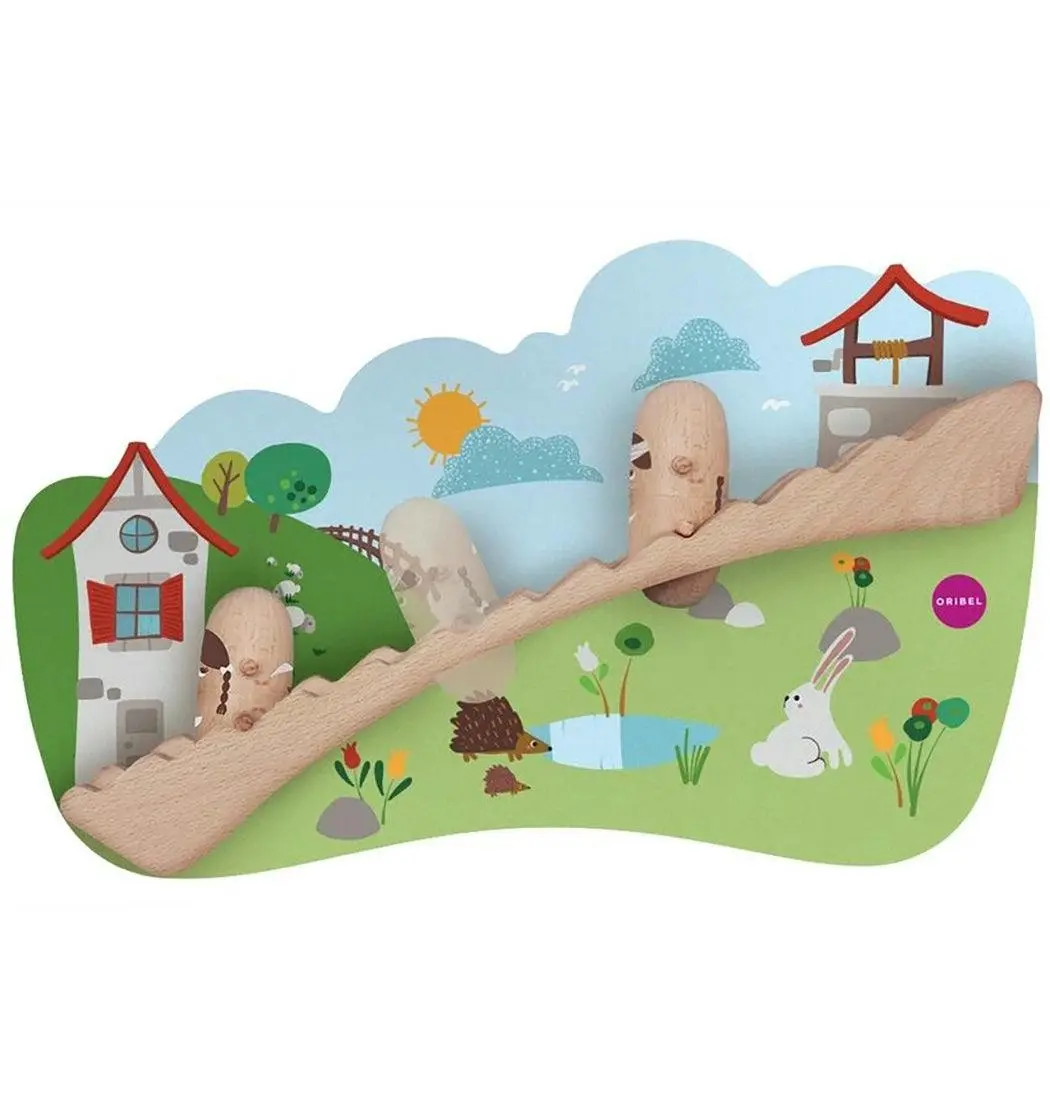 Oribel VertiPlay Wall Toy: Jack & Jill - Toys & Games