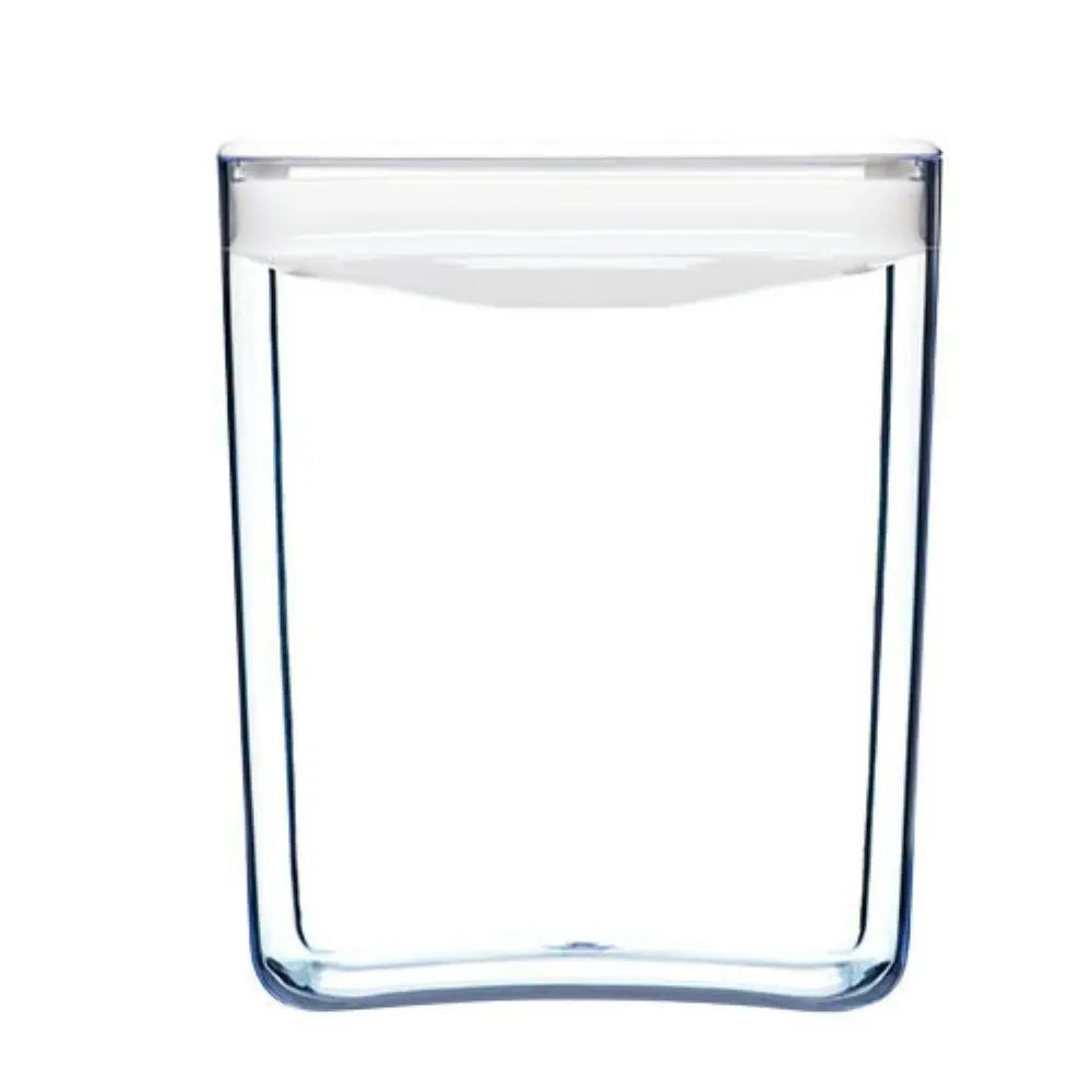 Clickclack 3300ml AIR TIGHT PANTRY CUBE CONTAINER W/ LID WHITE 3.3L - Home & Garden