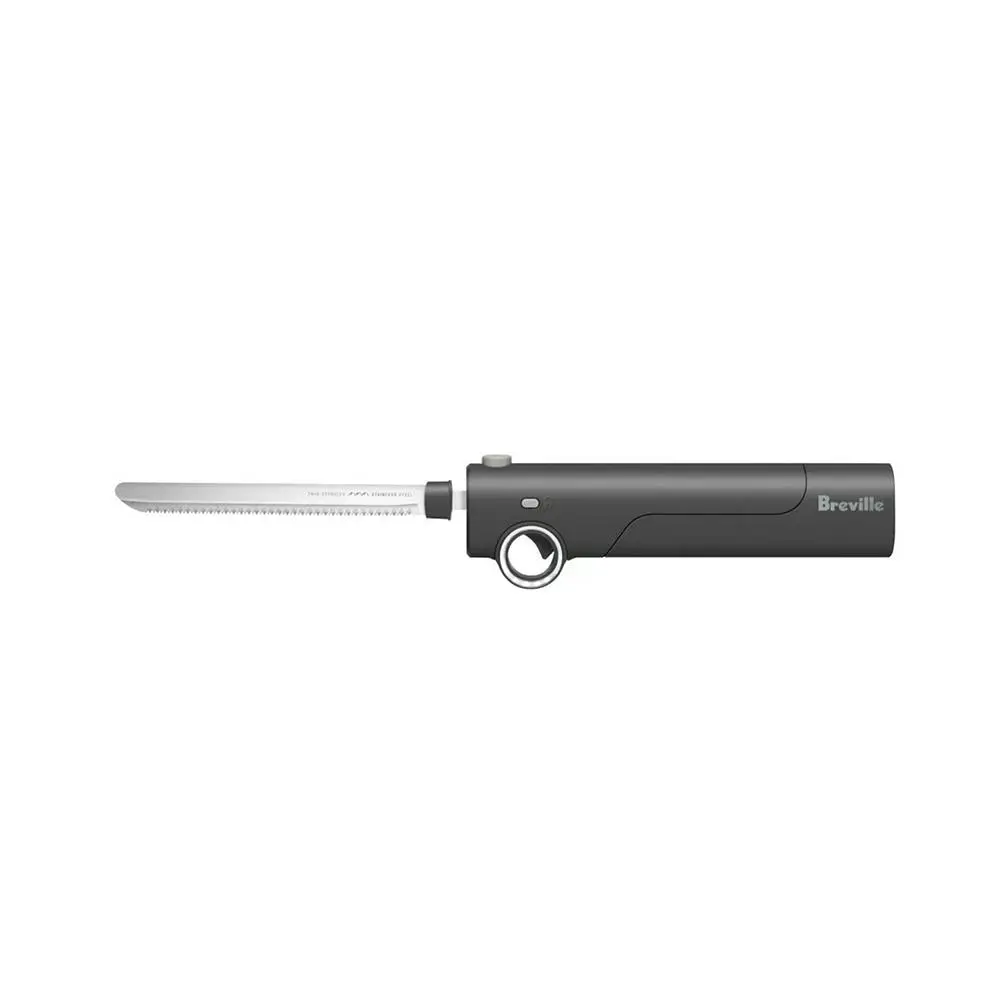 Breville Slice N Carve 200W Cordless Rechargable Electric Carving Knife Grey - Home & Garden