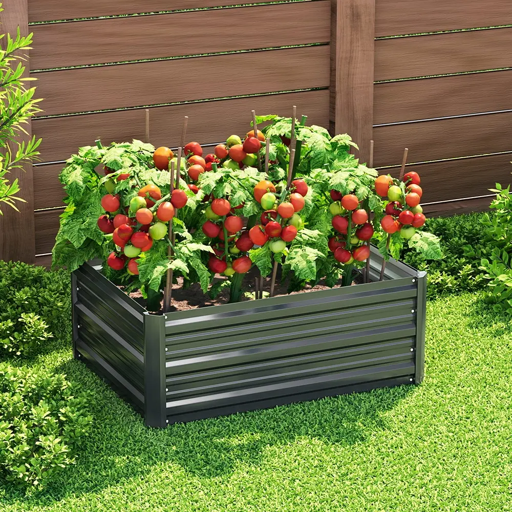 Green Fingers Garden Bed 80X60X30cm Planter Box - Home & Garden
