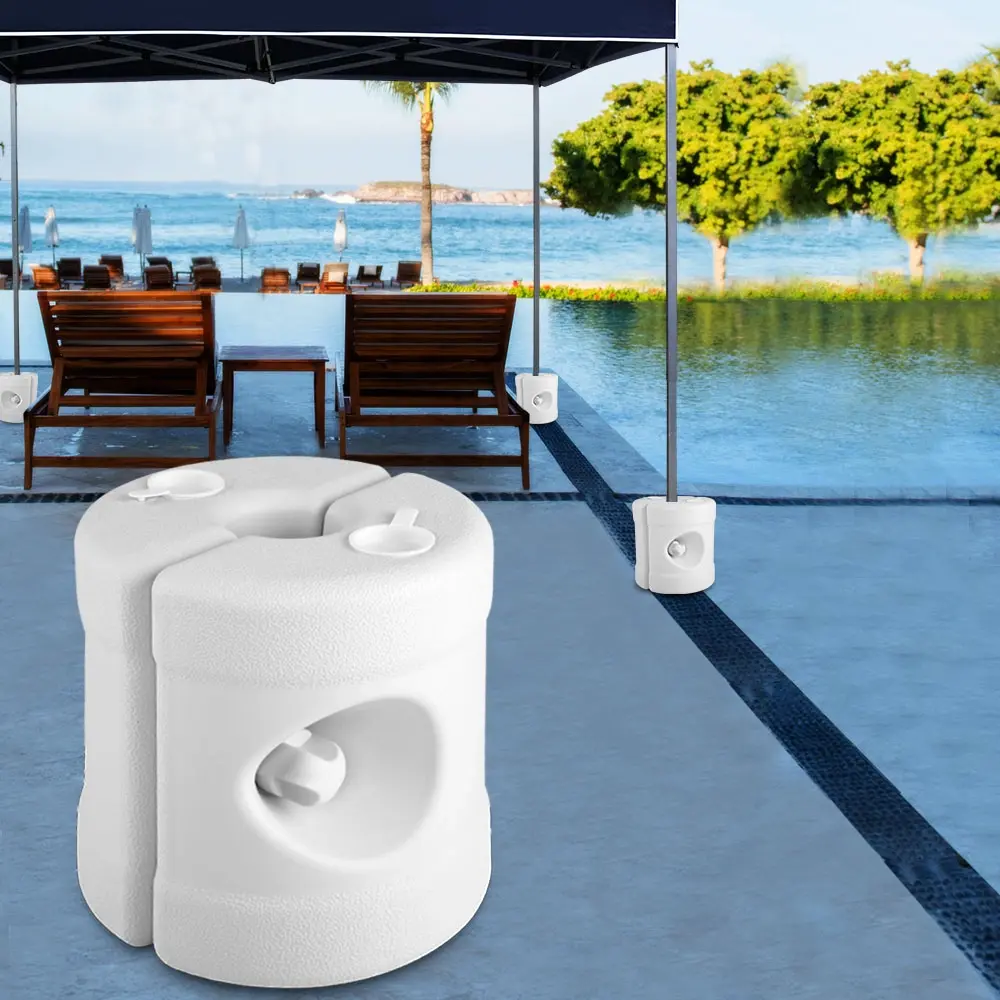 Instahut Gazebo Base Pod Kit Pop Up Marquee Set Outdoor Wedding Tent Canopy Leg 4 pcs - Home & Garden