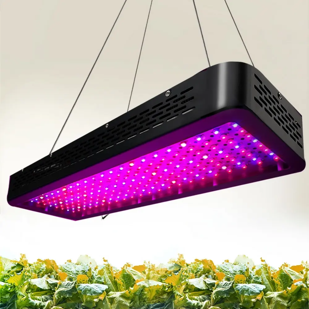 Green Fingers 2X 2000W Grow Lights LED Full Spectrum Indoor Plant All Stage Growth - Home & Garden