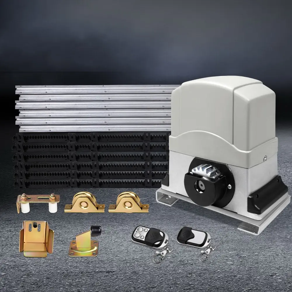LockMaster Electric Sliding Gate Opener 1200KG 6M - Hardware