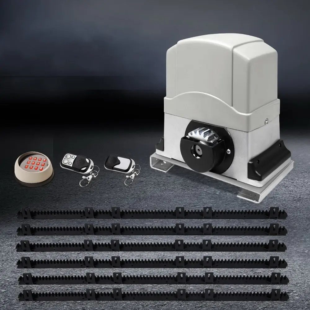 LockMaster Automatic Sliding Gate Opener Kit Keypad 6M 1200KG - Hardware
