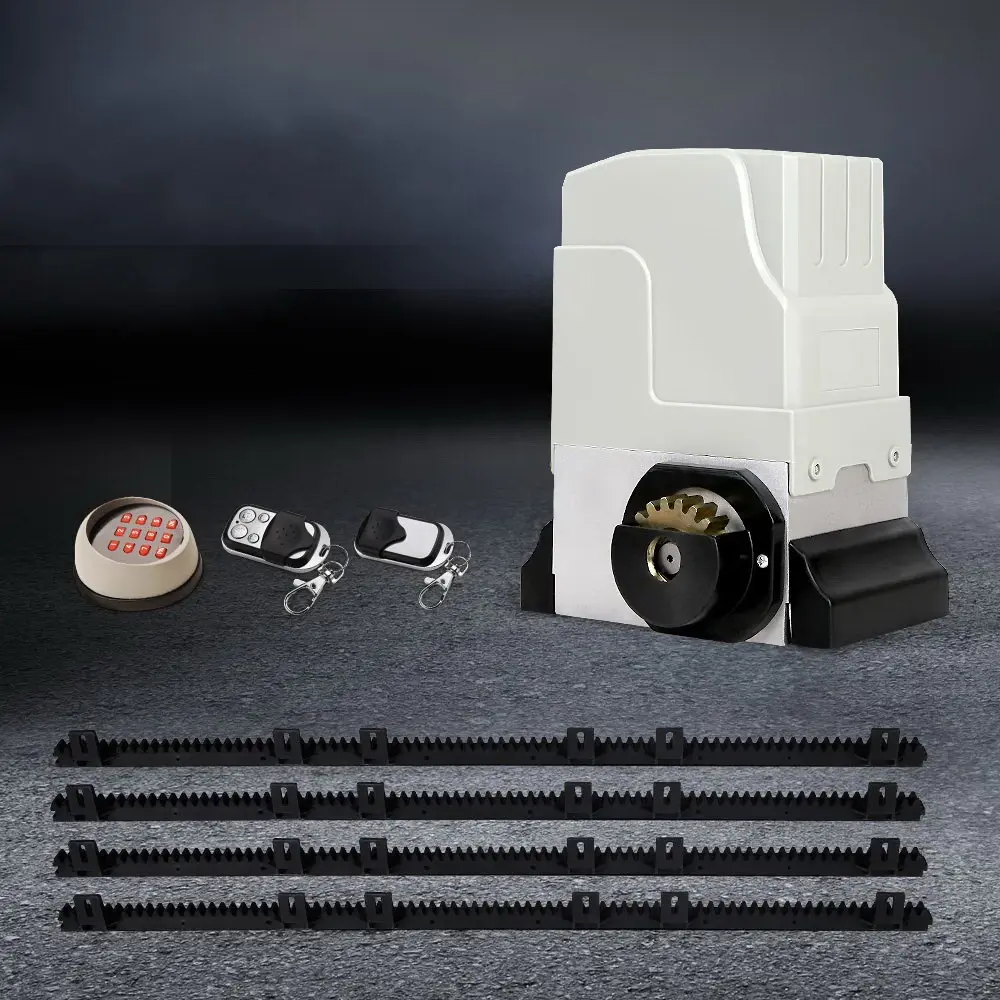 LockMaster Automatic Sliding Gate Opener Kit Keypad 4M 1800KG - Hardware