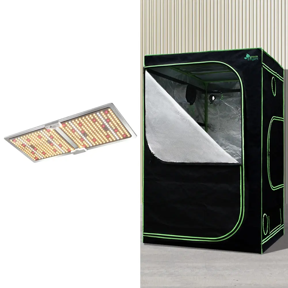 Greenfingers Grow Tent Light Kit 120x120x200CM 220W LED Full Spectrum - Home & Garden