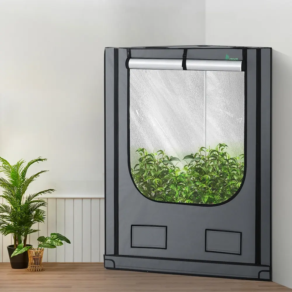 Green Fingers Grow Tent Kits Hydroponics Kit Indoor Grow System 142X100X180CM - Home & Garden
