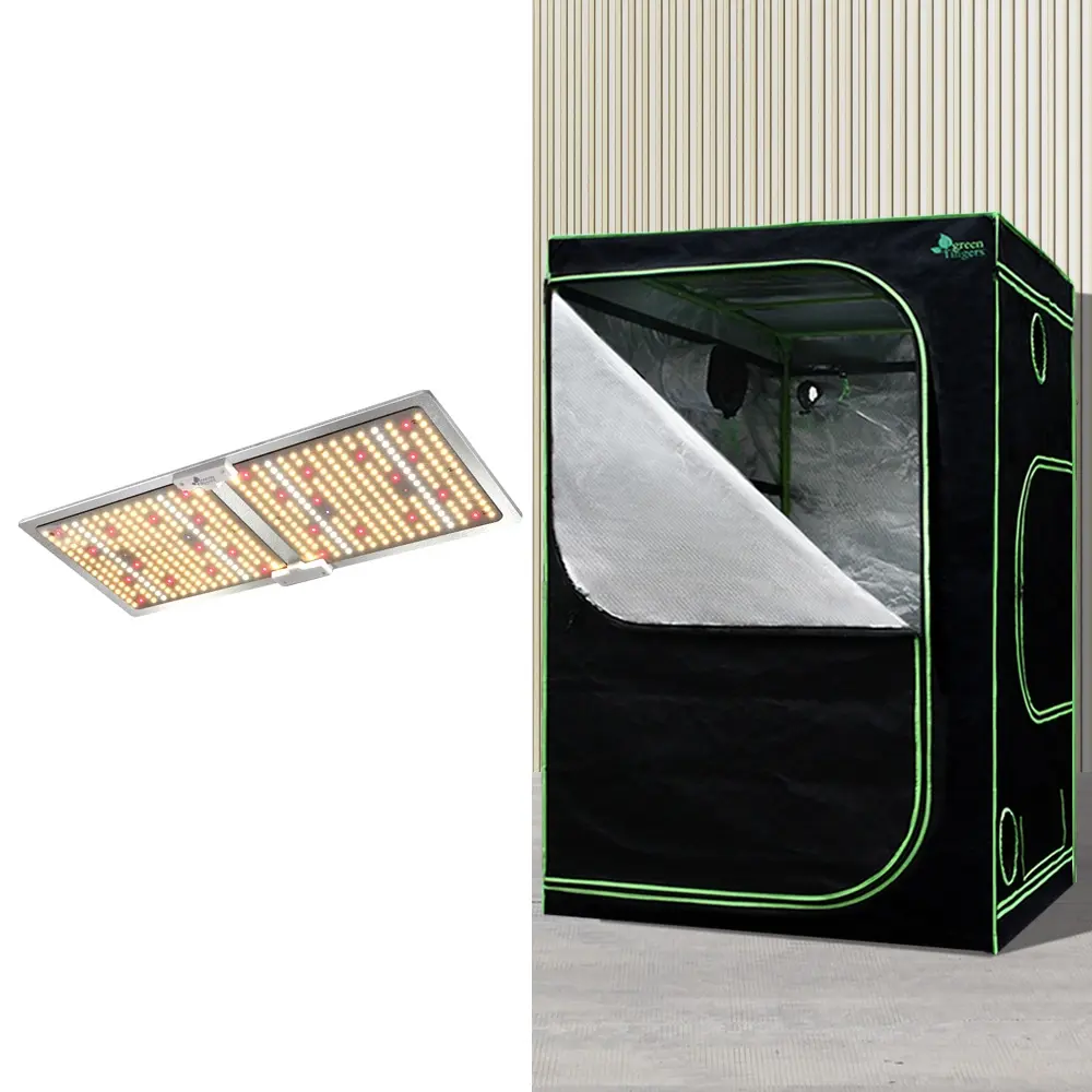 Greenfingers Grow Tent Light Kit 150x150x200CM 220W LED Full Spectrum - Home & Garden