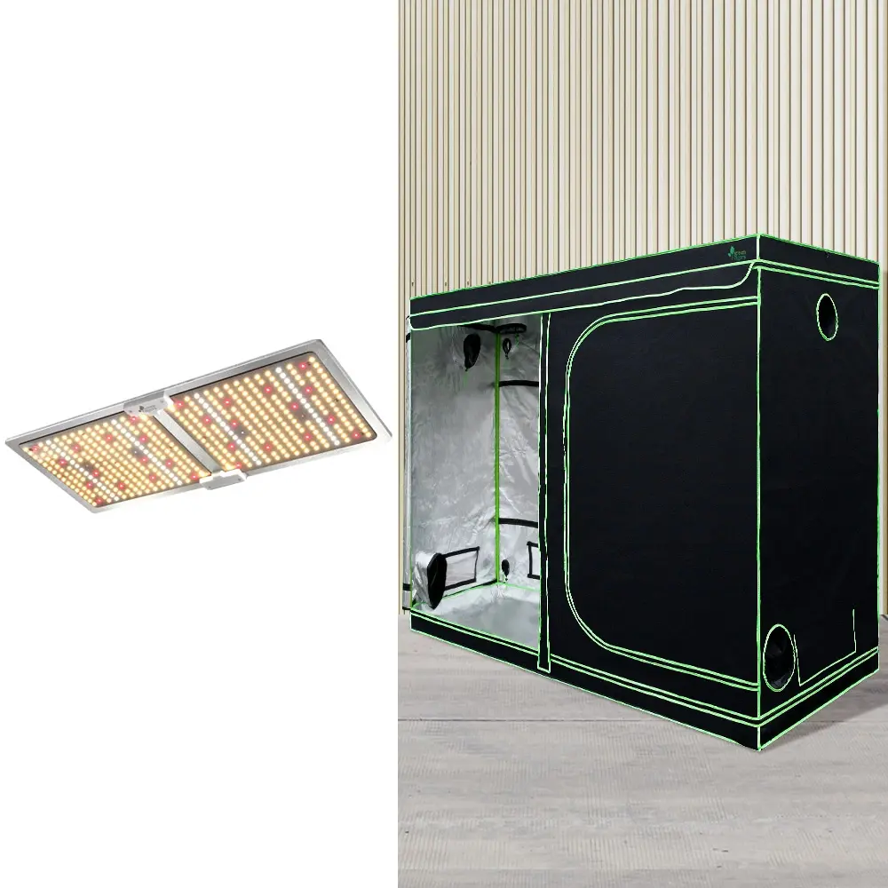 Greenfingers Grow Tent Light Kit 240x120x200CM 220W LED Full Spectrum - Home & Garden