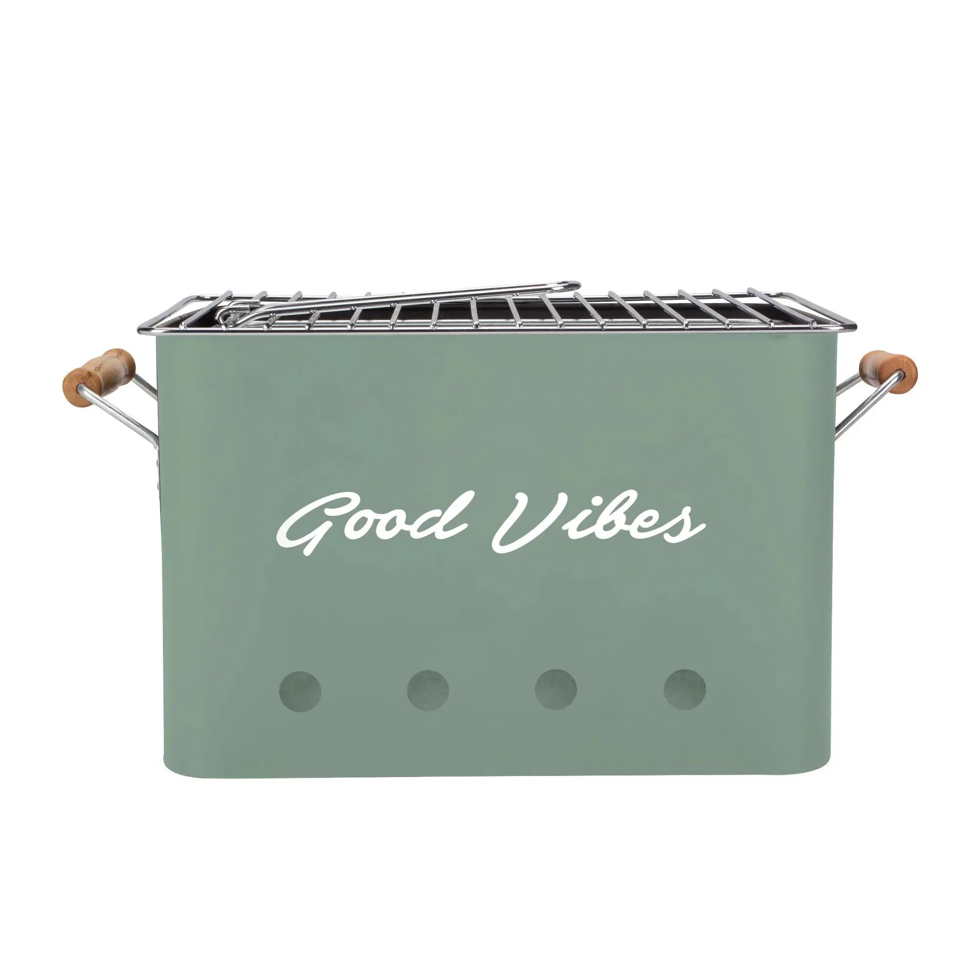 Portable Charcoal BBQ - Sage