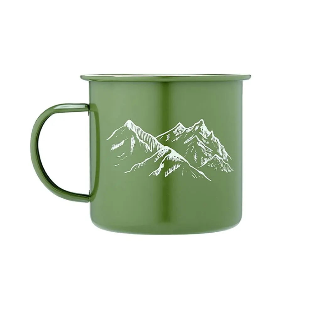 Tempa 10cm Atticus Mountain Enamel/Carbon Steel Mug/Cup Coffee/Tea/Hot Drink BLU - Home & Garden