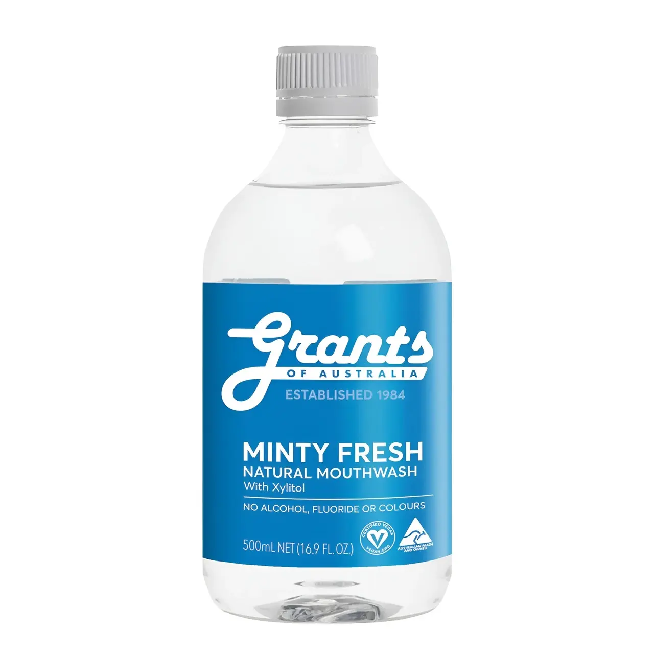 Grants Minty Fresh Natural Mouthwash 500ml - Health