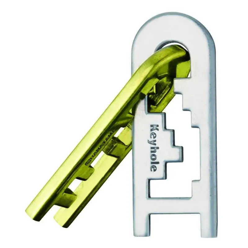 Huzzle: Level 4 Cast Keyhole - Toys & Games