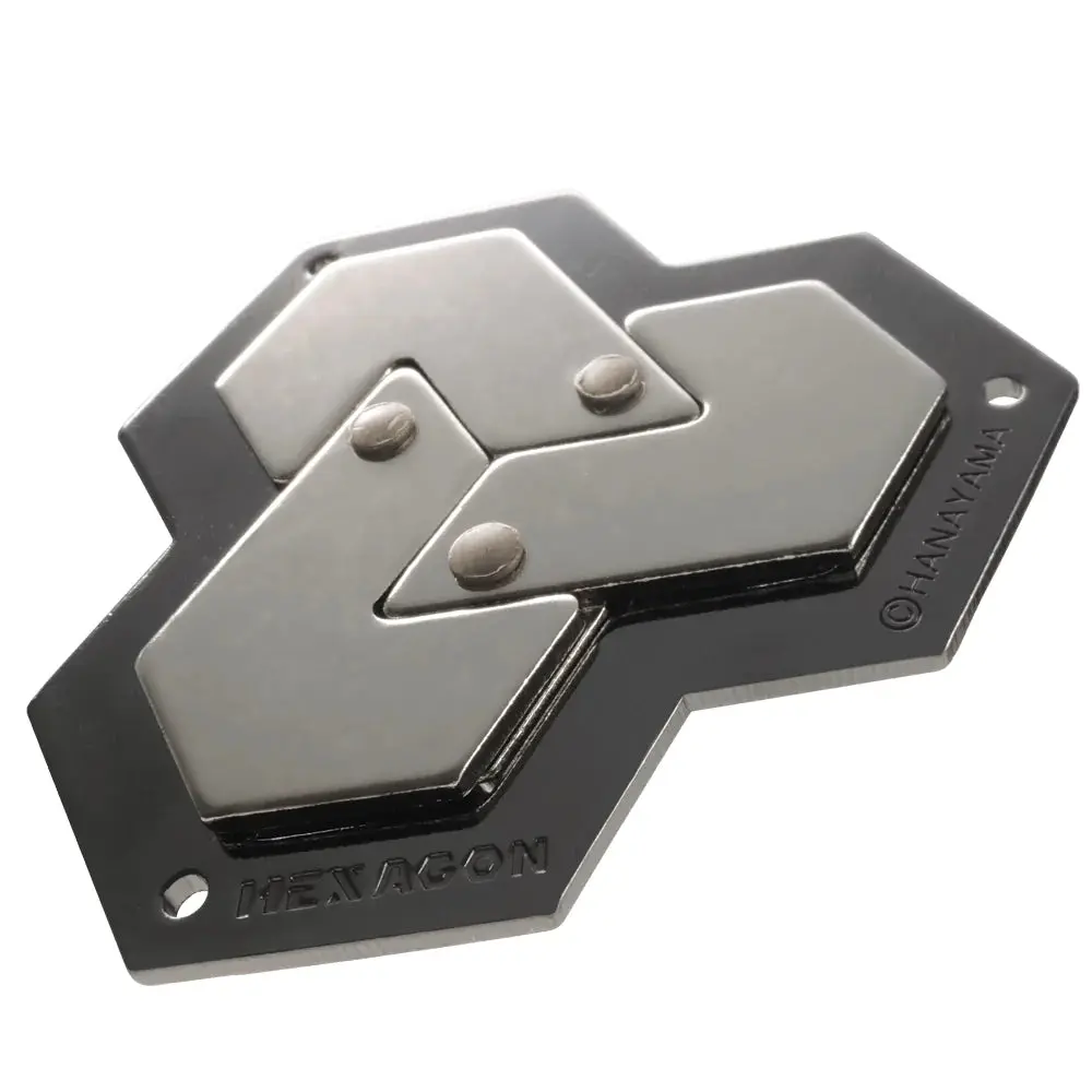 Huzzle: Level 4 Cast Hexagon - Toys & Games