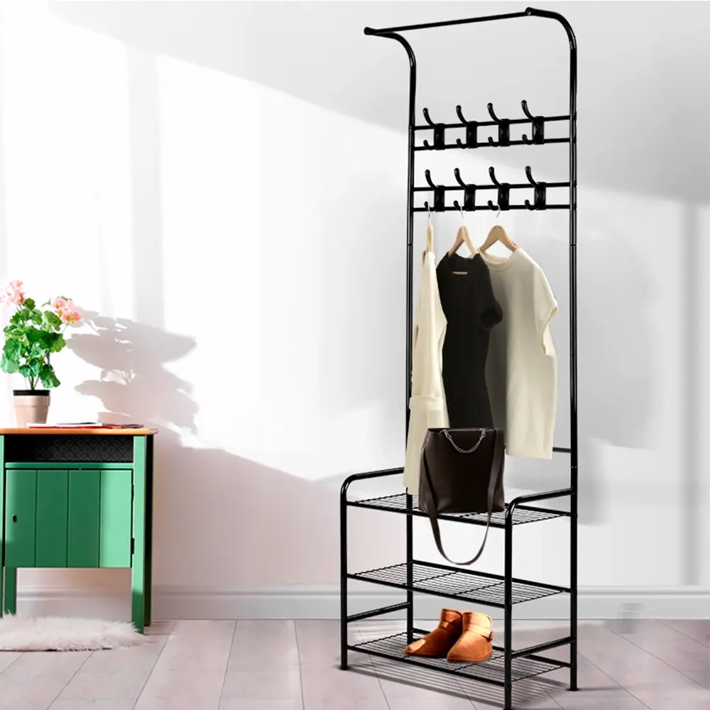 Artiss Clothes Rack Airer Coat Stand 179cm Hanger Rail Closet - Home & Garden
