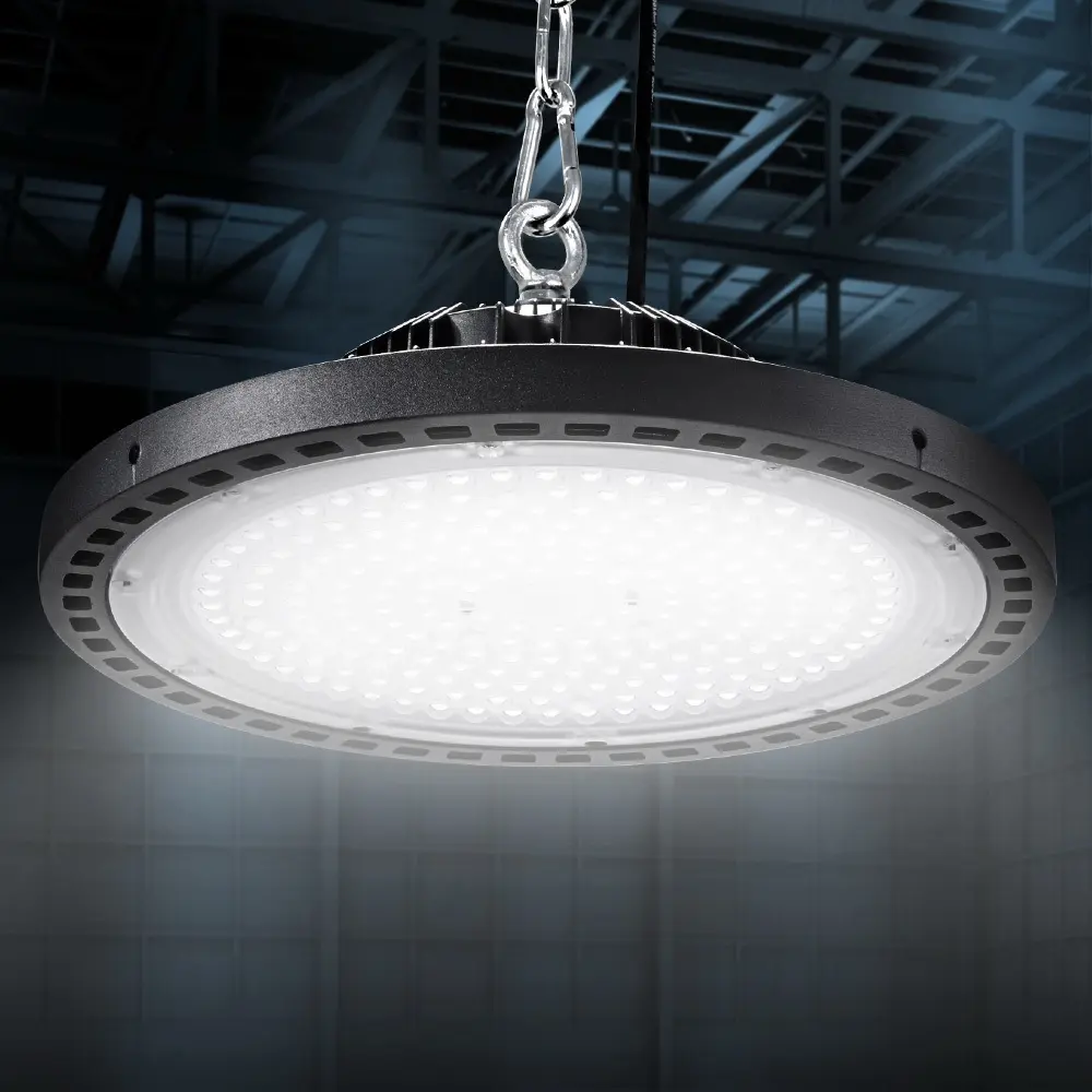 Leier LED High Bay Lights 150W UFO Industrial Workshop Warehouse Factory Lamp - Home & Garden
