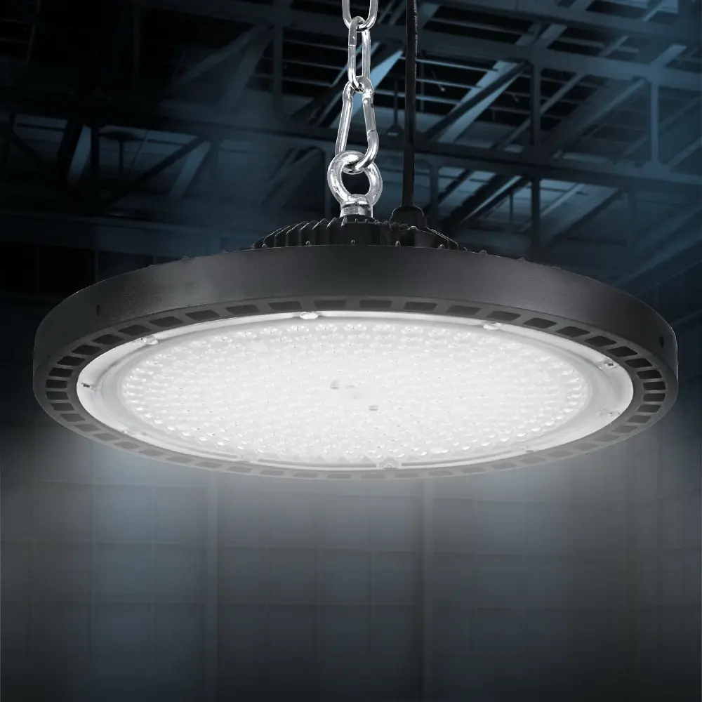 Leier LED High Bay Lights 200W UFO Industrial Workshop Warehouse Factory Lamp - Home & Garden