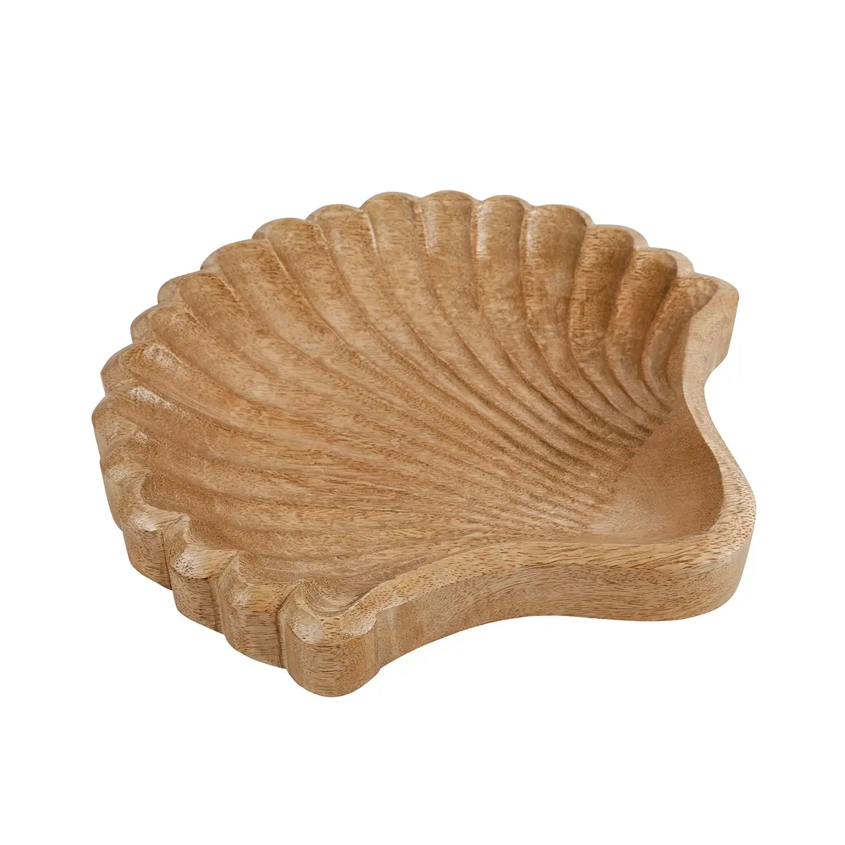 Mango Wood Seashell Tray 25cm - 7 Seas Range